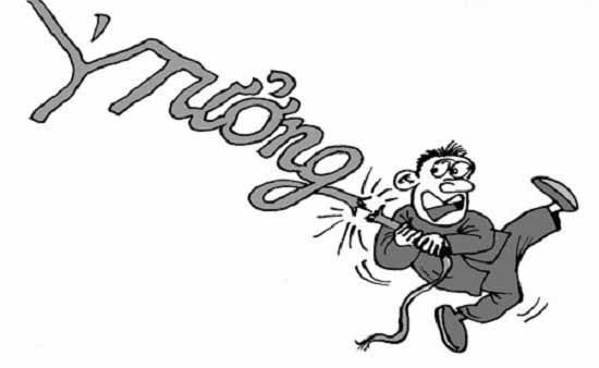 Ủa, hôm nay ý tưởng của mình chạy đi đâu hết rồi?