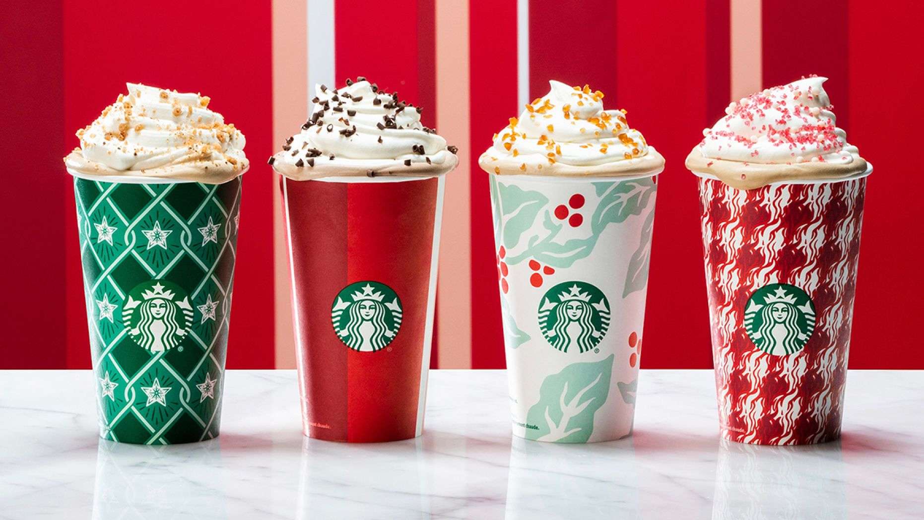 Những chiếc cốc Starbucks phiên bản giới hạn chào đón Giáng Sinh
