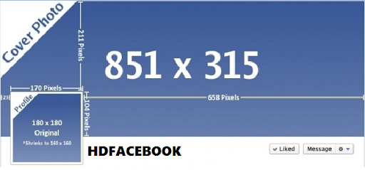 Kích thước ảnh bìa Facebook